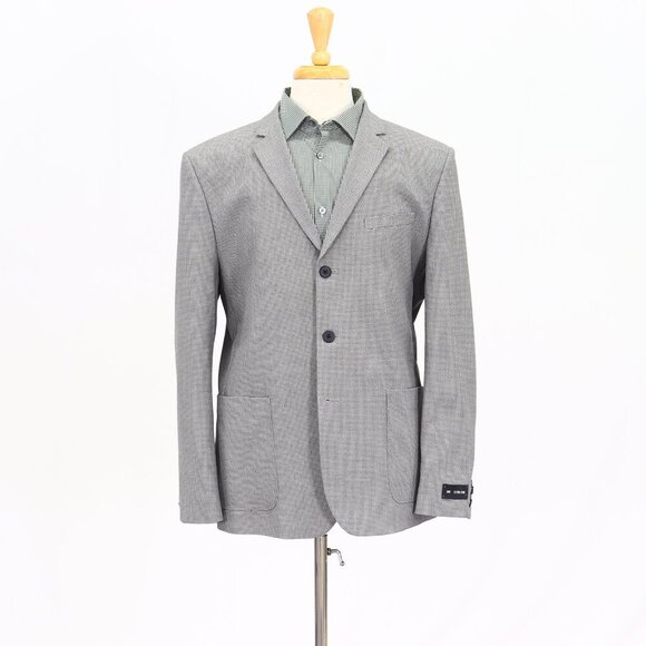 Express 44R Gray HT 3-Button Sport Coat Blazer Jacket T253 - Picture 1 of 11